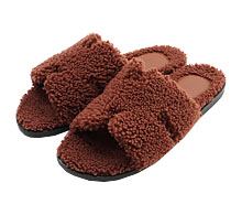 에르메스 이즈미르 퍼 슬리퍼 코냑 43   보러가기