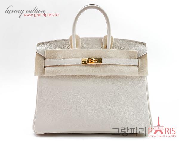 에르메스 벌킨 25 크레 금장 Z