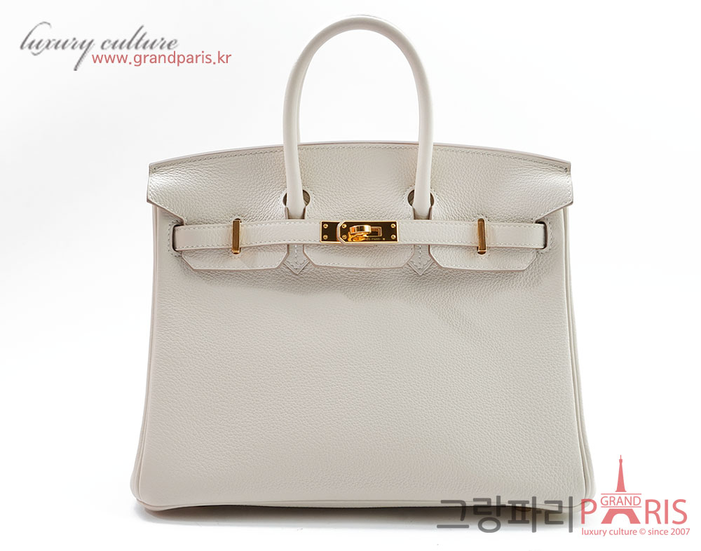 에르메스 벌킨 25 크레 금장 Z
