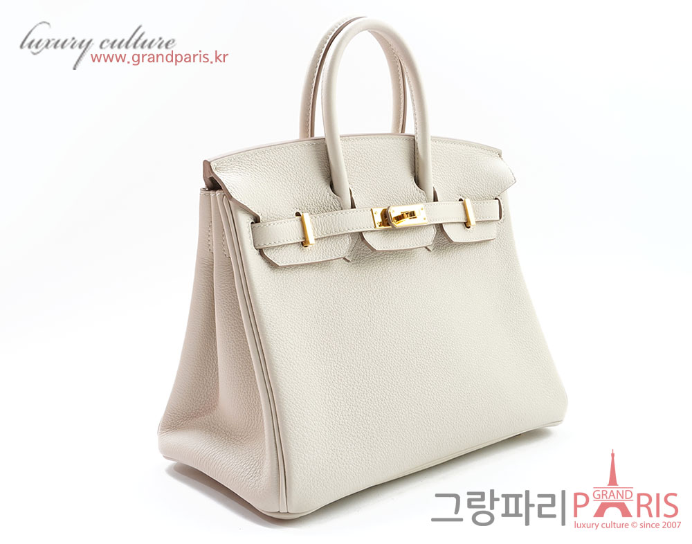 에르메스 벌킨 25 크레 금장 Z