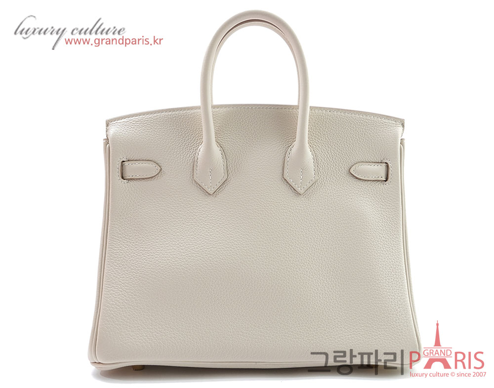 에르메스 벌킨 25 크레 금장 Z