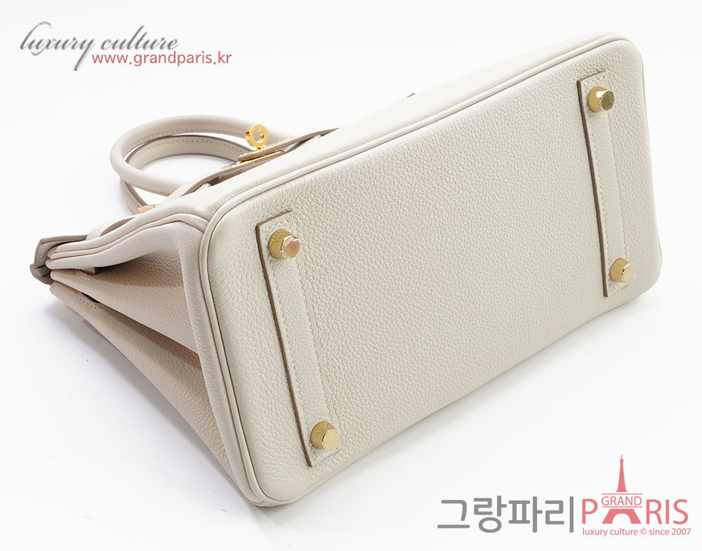 에르메스 벌킨 25 크레 금장 Z