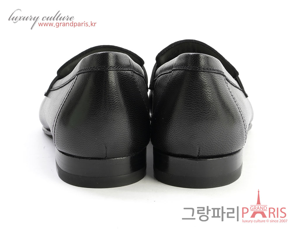 에르메스 파리 로퍼 블랙 금장 36