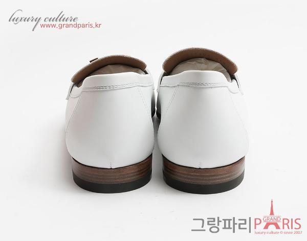 에르메스 파리로퍼 화이트 로즈골드 39 1/2