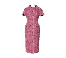 샤넬 공방 핑크 트위드 반소매 원피스 36 보러가기