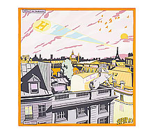 에르메스 까레 스카프 70 오렌지 그리스 잔느 보러가기