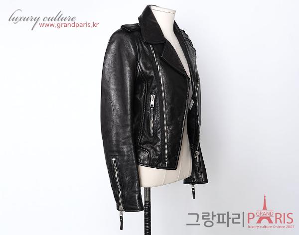발렌시아가 블랙 라이더 자켓 36	
