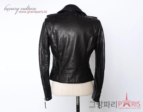 발렌시아가 블랙 라이더 자켓 36	