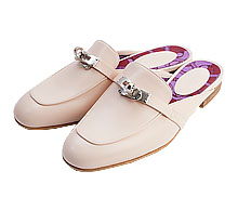 에르메스 OZ 뮬 슬리퍼 블랑 포로스 은장 36 1/2 보러가기