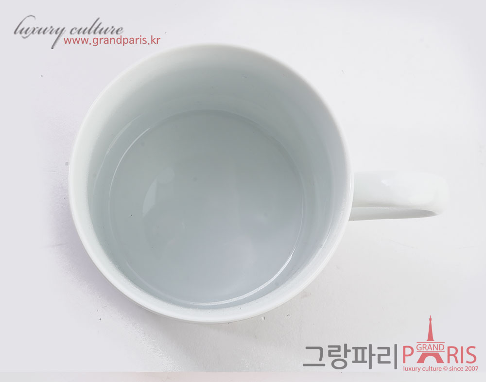 에르메스 화이트 루즈 H데코 머그컵