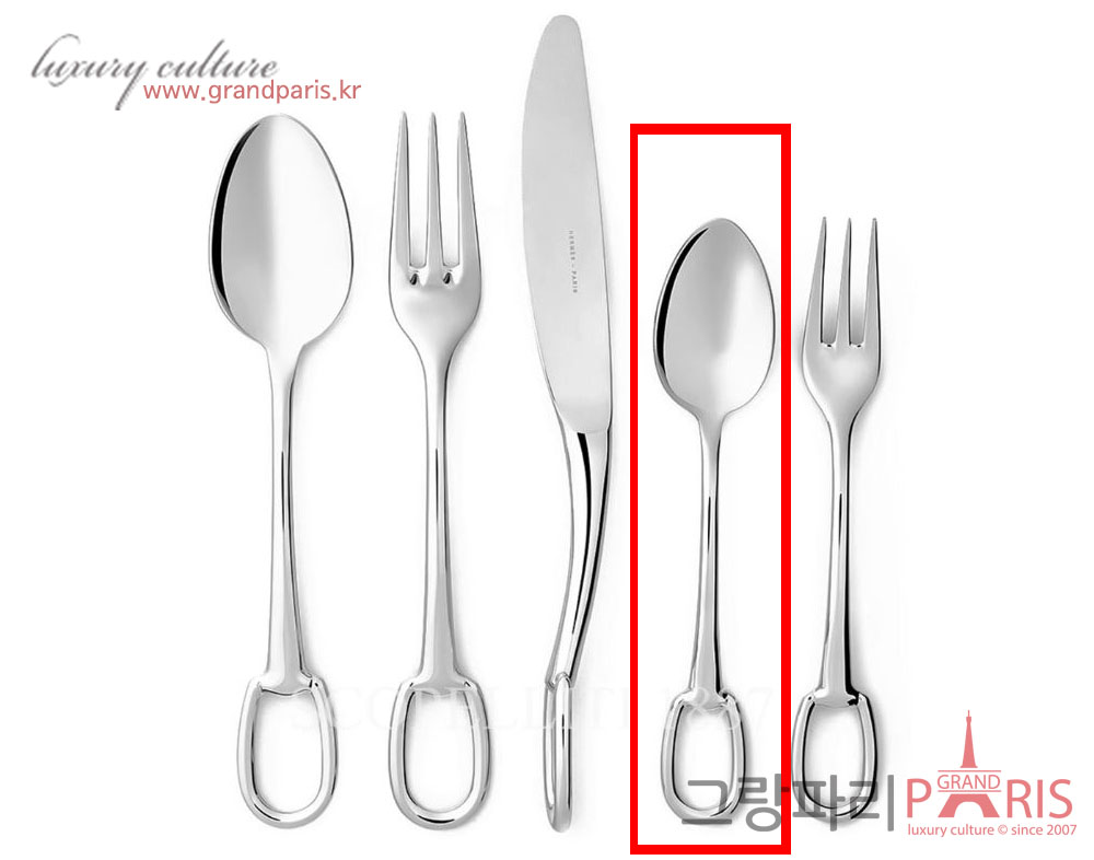 에르메스 실버 스푼 스몰	