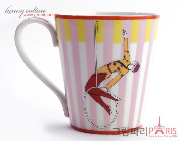 에르메스 서커스 머그컵