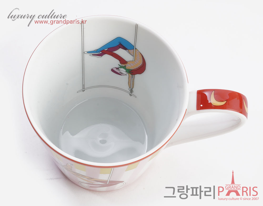 에르메스 서커스 머그컵