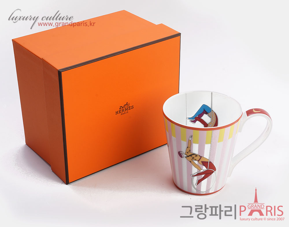 에르메스 서커스 머그컵