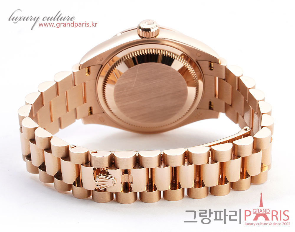 로렉스 데이저스트 파베다이아 로즈골드 28mm 