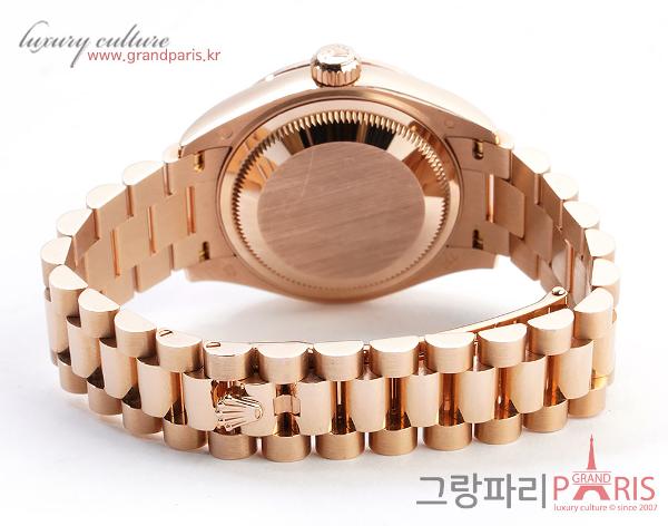 로렉스 데이저스트 파베다이아 로즈골드 28mm 