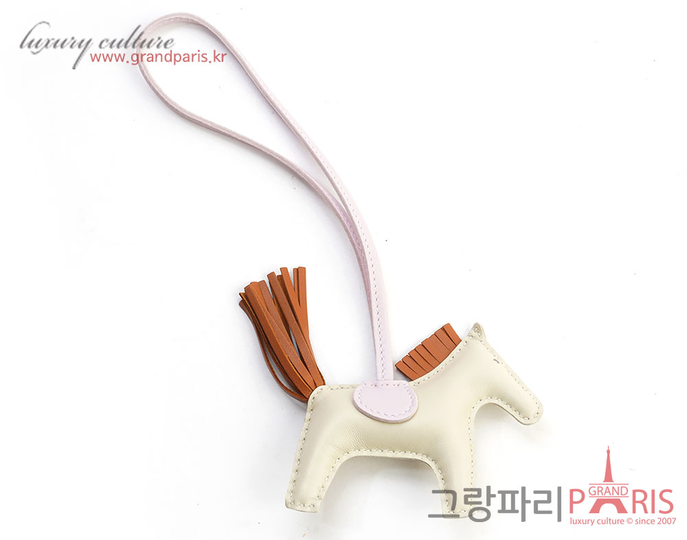 에르메스 로데오 백참 PM 모브 크레 골드