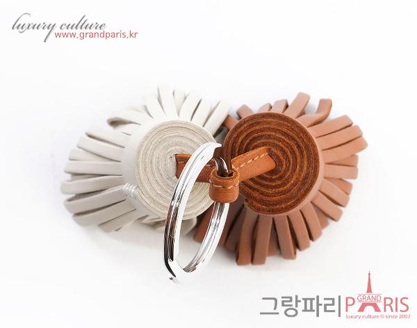 에르메스 카르멘 듀오 키링 골드 크레	