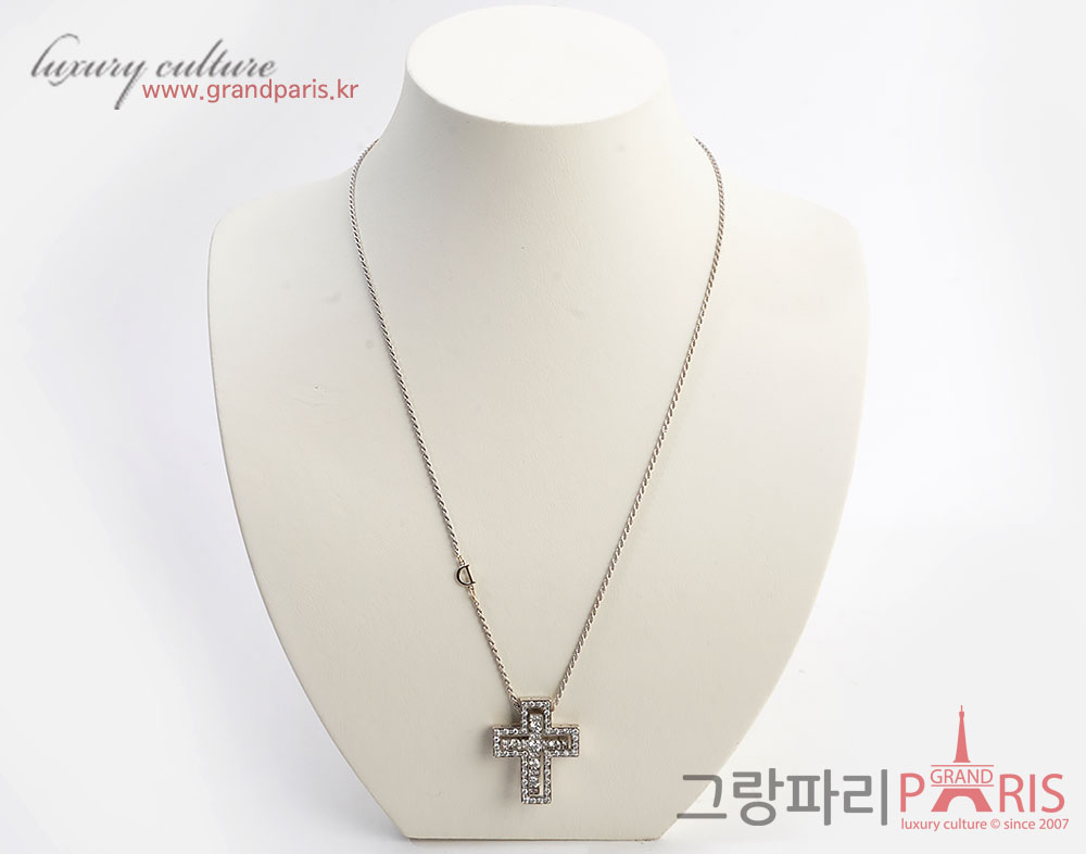 다미아니 벨에포크 화이트골드 다이아 네크리스 L