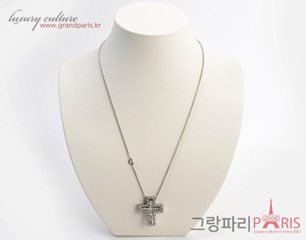 다미아니 벨에포크 화이트골드 다이아 네크리스 L