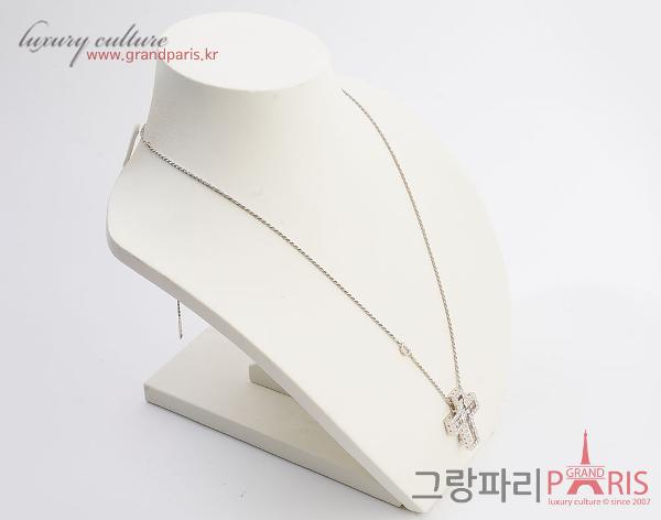 다미아니 벨에포크 화이트골드 다이아 네크리스 L