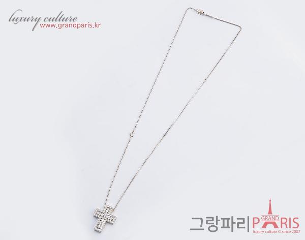 다미아니 벨에포크 화이트골드 다이아 네크리스 L