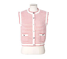 샤넬 화이트 핑크 민소매 상의 38 보러가기