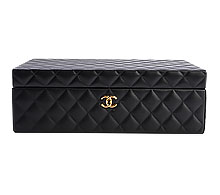 샤넬 쥬얼리 케이스 블랙 금장 램스킨 보러가기