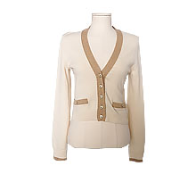 샤넬 아이보리 캐시미어 크롭 가디건 36 보러가기