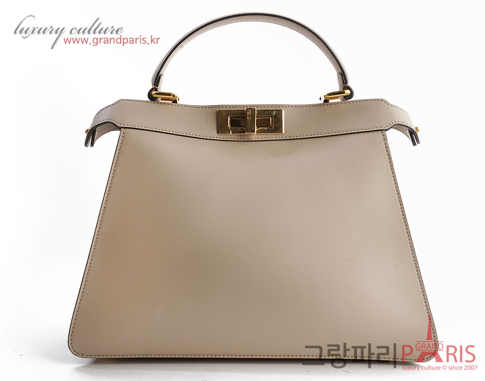 펜디 피카부 미듐 토트 겸 숄더 도브