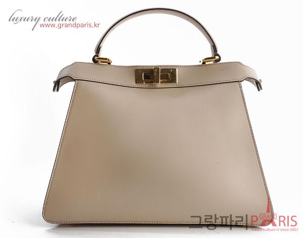 펜디 피카부 미듐 토트 겸 숄더 도브