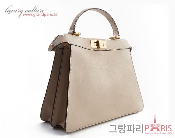 펜디 피카부 미듐 토트 겸 숄더 도브