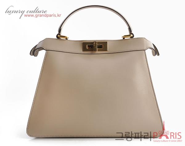 펜디 피카부 미듐 토트 겸 숄더 도브