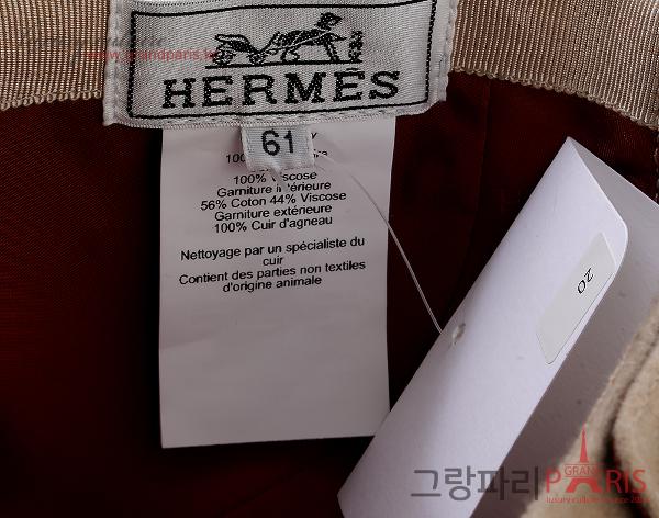 에르메스 데제르 캐시미어 남성 볼캡 61