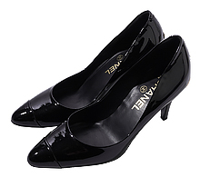 샤넬 블랙 CC로고 구두 36C 보러가기