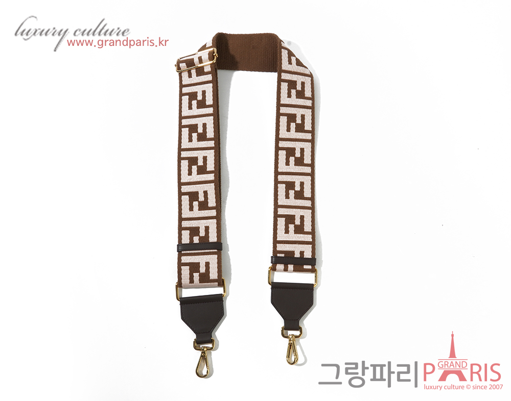 펜디 브라운 로마 스트랩유	