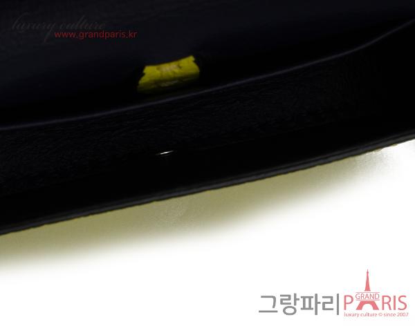펜디 옐로우 카드지갑 키링 겸 백참