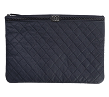 샤넬 네이비 패딩 클러치 보러가기