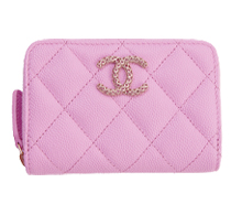 샤넬 클래식 지피 카드지갑 라일락 샴페인골드 보러가기