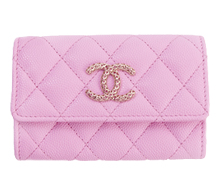 샤넬 클래식 플랩 카드지갑 라일락 샴페인골드 캐비어 보러가기