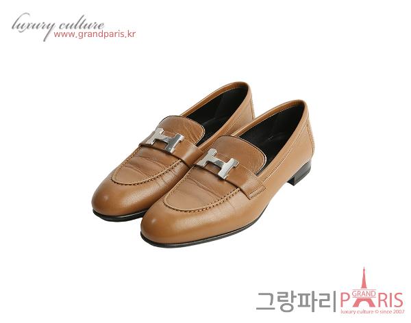 에르메스 카멜 파리로퍼 은장 37