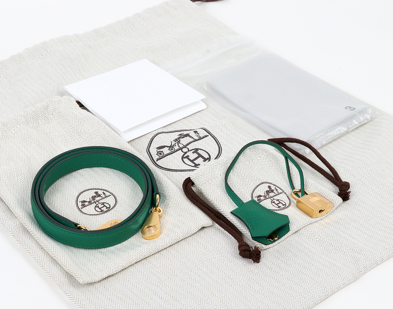 에르메스 셀리에 켈리 25 베르트 제이드 금장 U