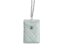 샤넬 민트 그레이 체인 카드 홀더 보러가기