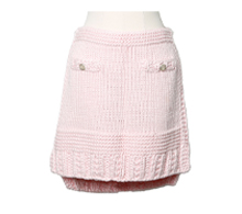 샤넬 라이트 핑크 코튼 실크 스커트 38 보러가기