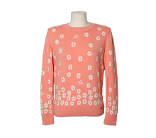 샤넬 라이트 핑크 화이트 긴팔 상의 36 보러가기