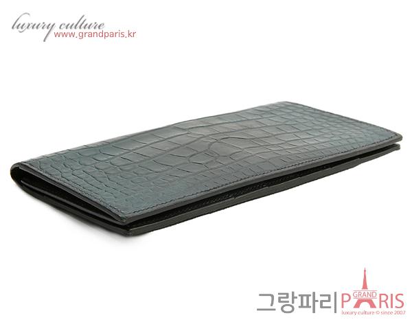 에르메스 와니 장지갑 다크블루 Z 