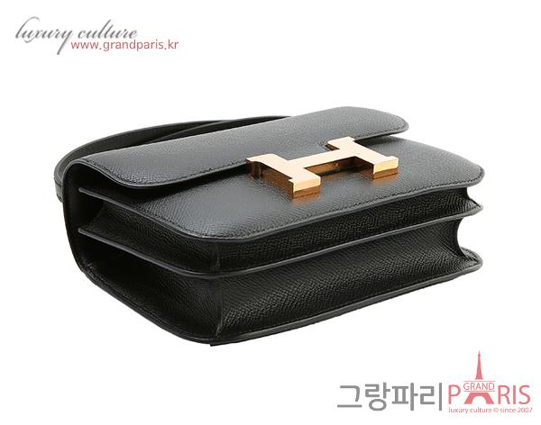 에르메스 콘스탄스 18 블랙 금장 Z