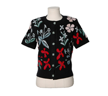 샤넬 캐시미어 반팔 가디건 36 보러가기