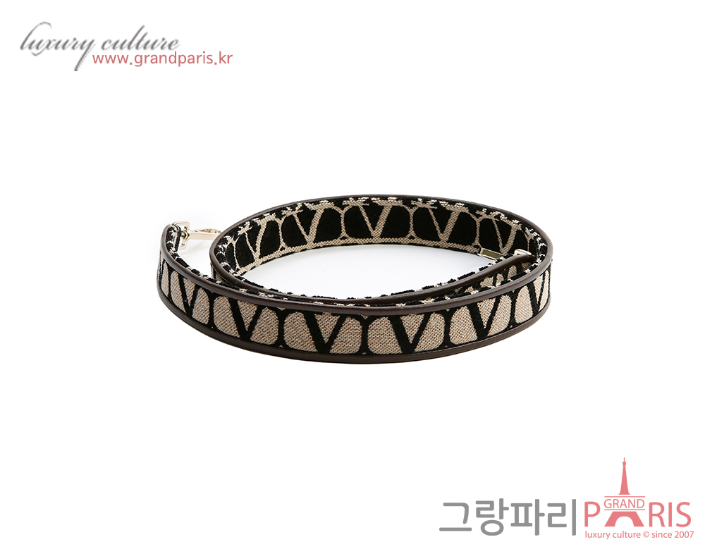발렌티노 투알 아이코노그래피 토트백 다크브라운