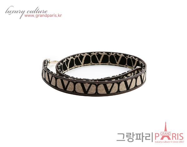 발렌티노 투알 아이코노그래피 토트백 다크브라운